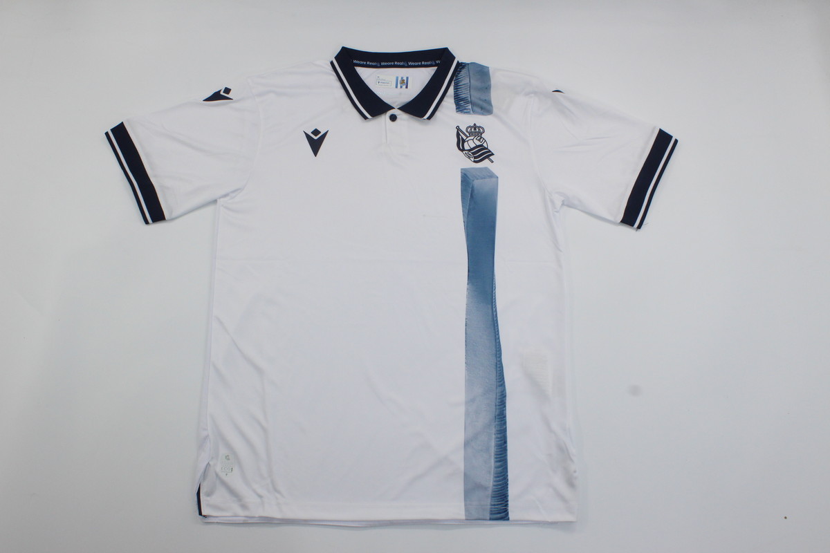 AAA Quality Real Sociedad 23/24 Third White Soccer Jersey